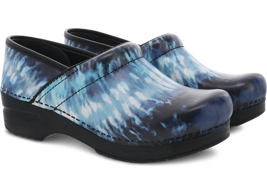 Dansko Professional Blue Tie Dye Leather 006-270202