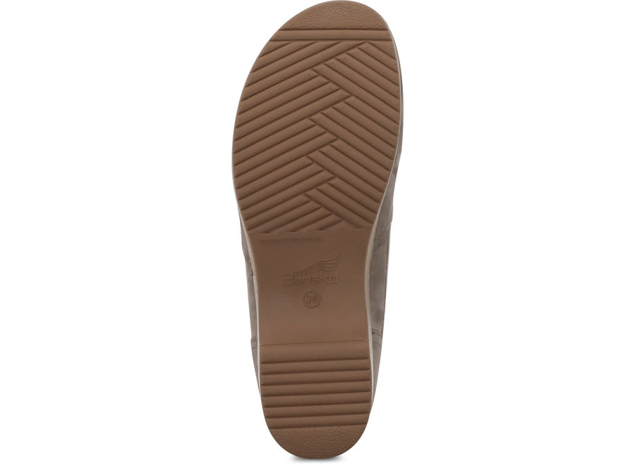 Dansko Bettie Taupe Burnished Nubuck 9428-161600