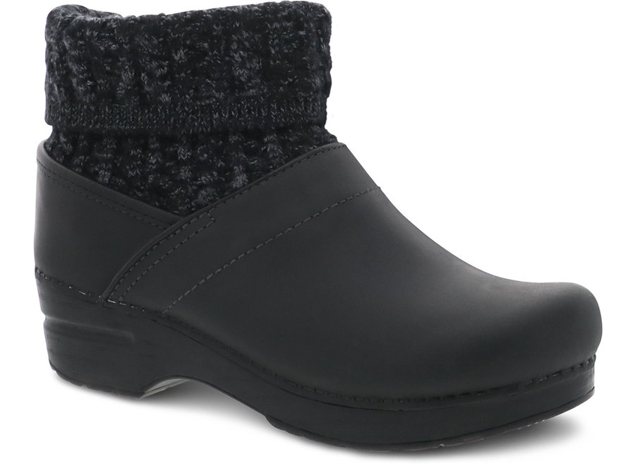 Dansko Chloe Black Oiled Pull Up 290-360202