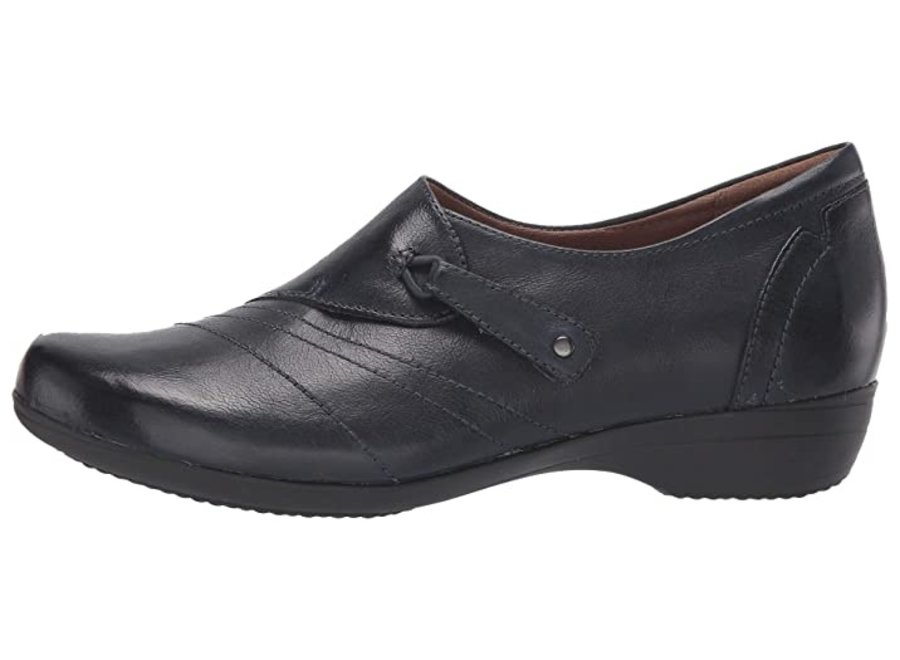 Dansko Franny Burnished Calf Navy 5500-550200