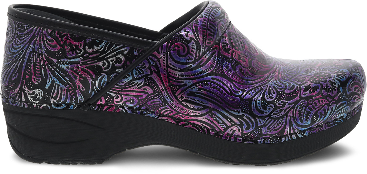 dansko professional mini floral patent