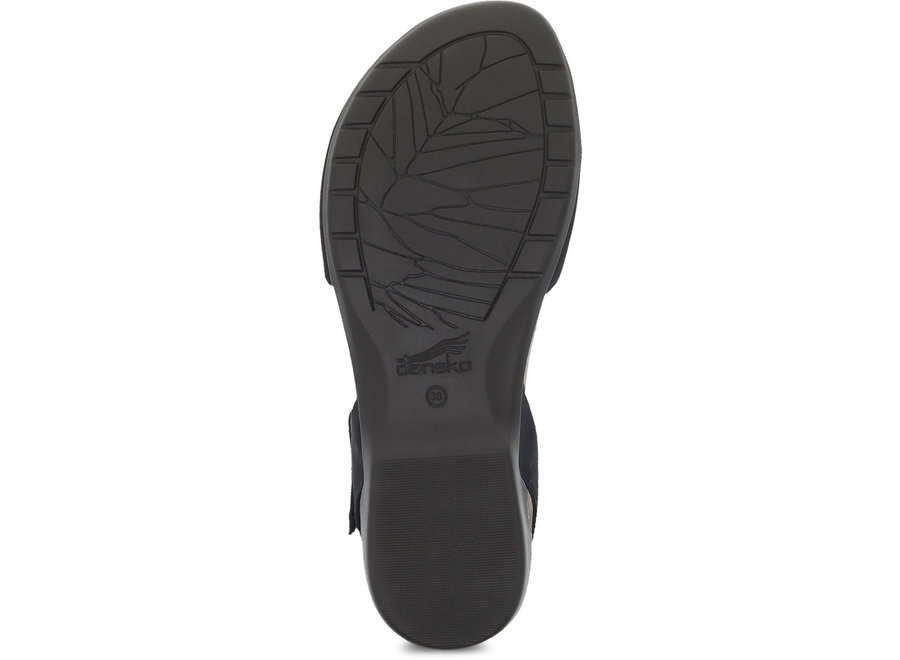 Dansko Rowan Black Nubuck 6025-105300 - John Allen Shoes