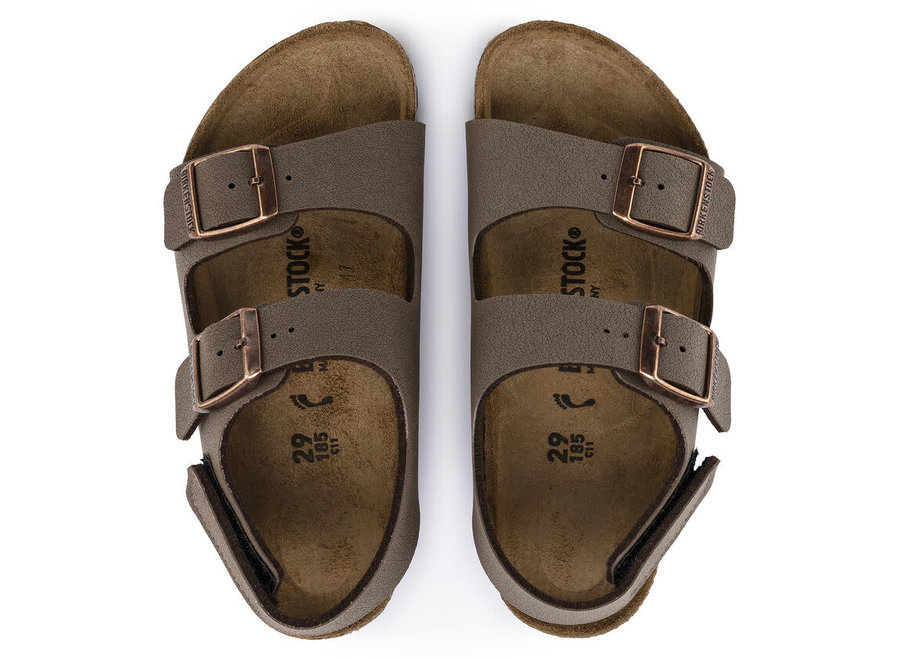 Birkenstock Milano H&L Mocha Birkibuc N 1019600 - John Allen Shoes