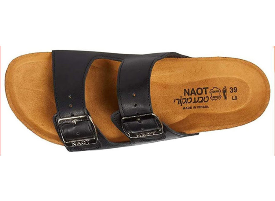 Naot Santa Barbara Soft Black Leather 7500-BA6