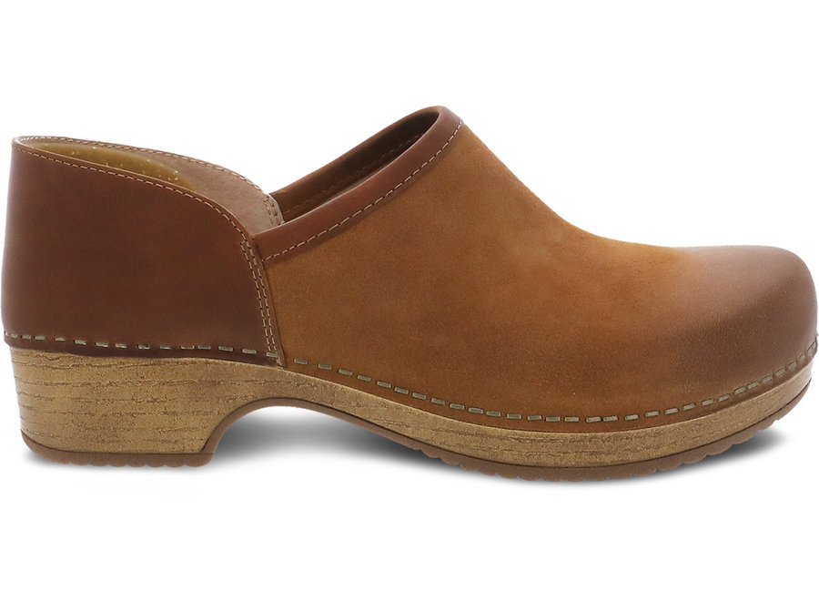 Dansko Brenna Tan Burnished Suede 9431-151600