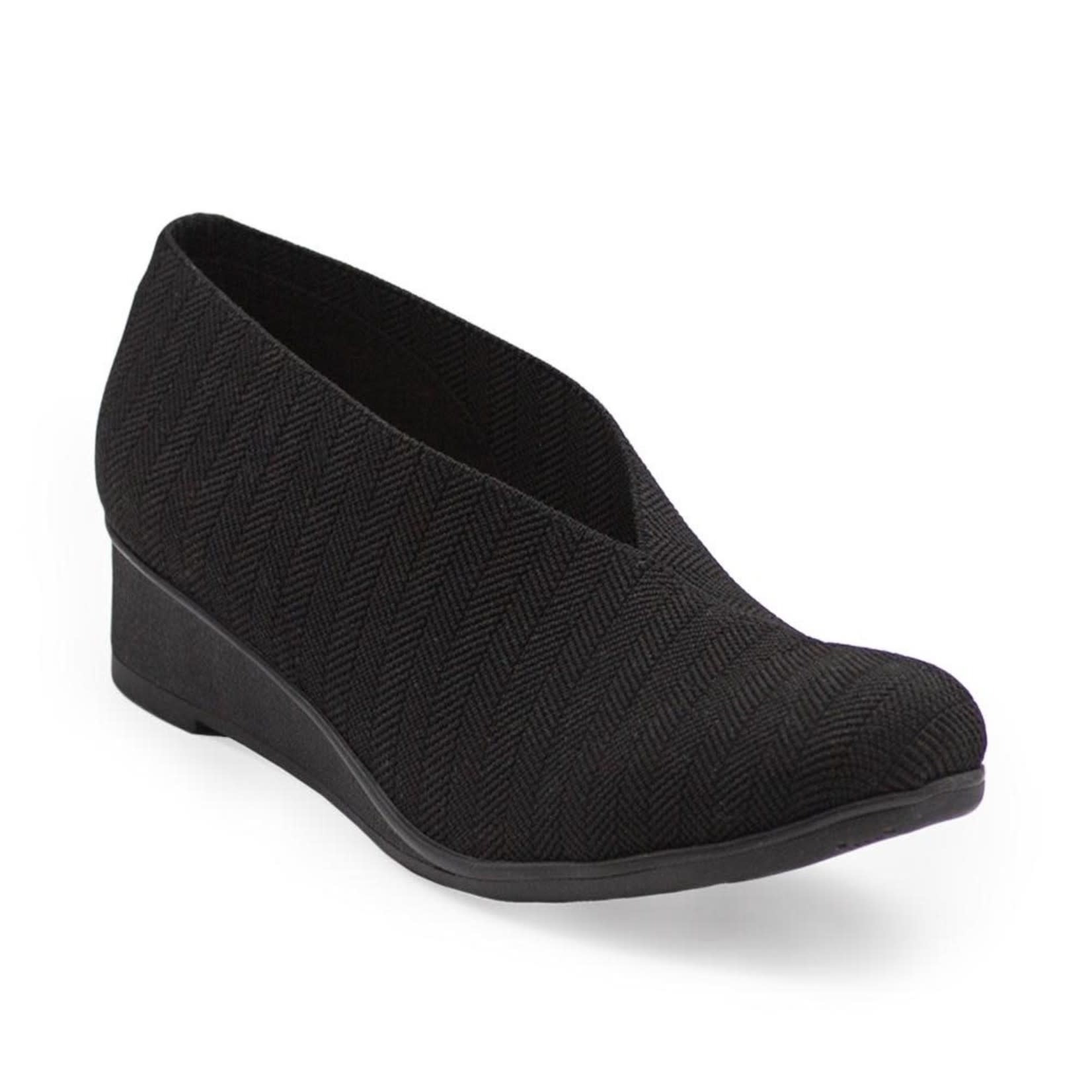 Charleston Shoe Co. Cape Black Herringbone John Allen Shoes