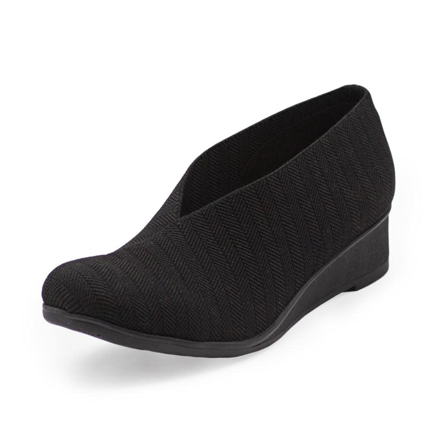 Charleston Shoe Co. Cape Black Herringbone John Allen Shoes