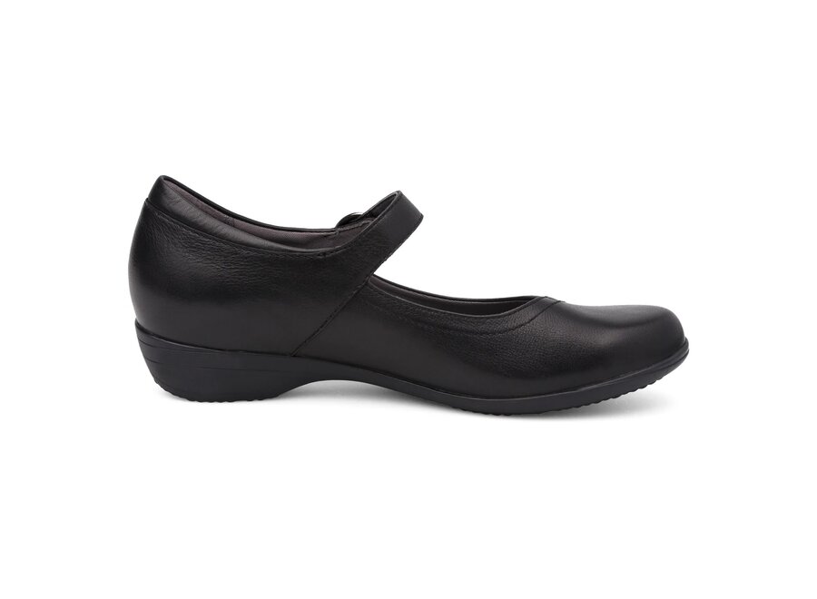 Dansko Fawna Wide Black Milled Nappa 5511-020200