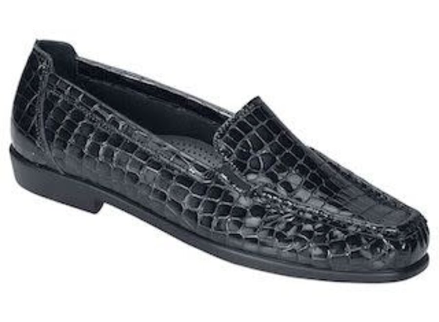 SAS Joy Black Croc 2460-181