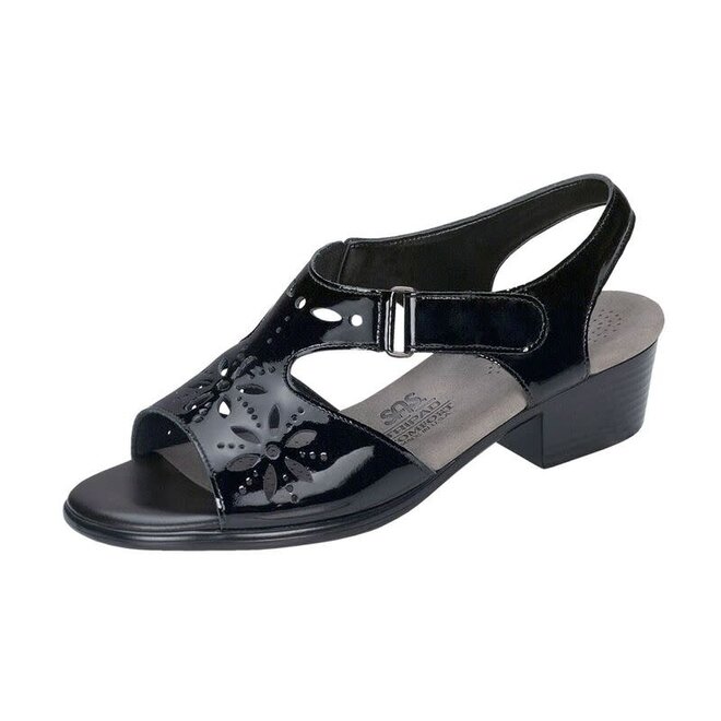 SAS Sunburst Black Patent 2270-086