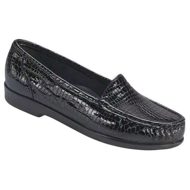 SAS Simplify-C Black Croc 1556-181