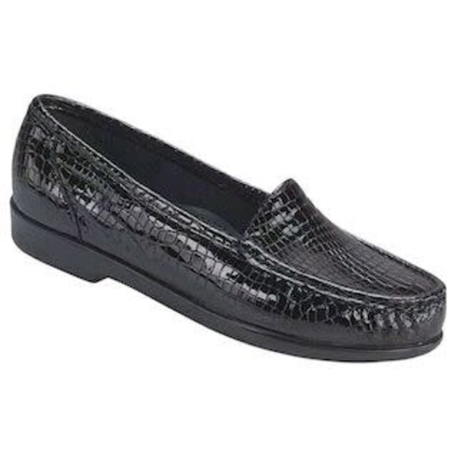 SAS Simplify-C Black Croc 1556-181