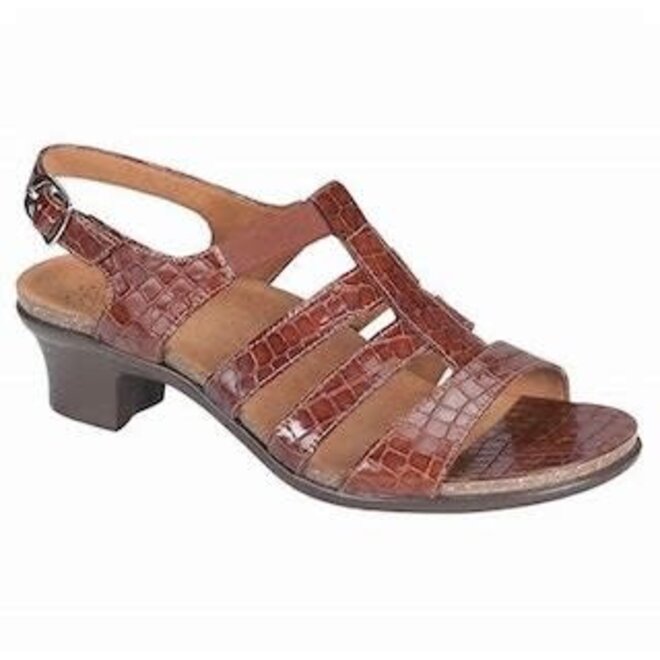 SAS Allegro Cognac Croc 2360-246
