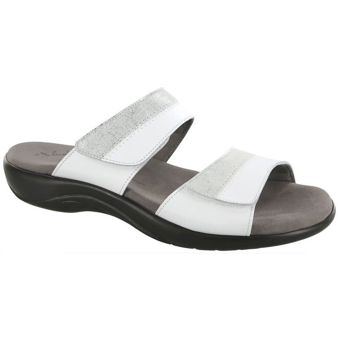 SAS Nudu Slide White/Silver 3380-753