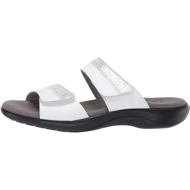 SAS Nudu Slide White/Silver 3380-753