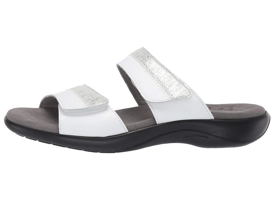 SAS Nudu Slide White/Silver 3380-753