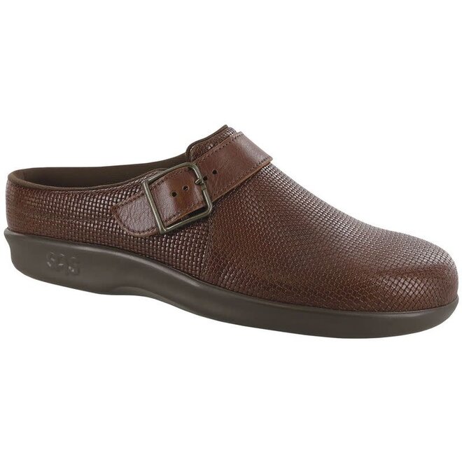 SAS Clog Woven Brown 1900-607