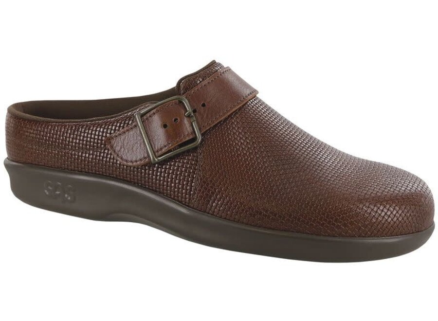 SAS Clog Woven Brown 1900-607