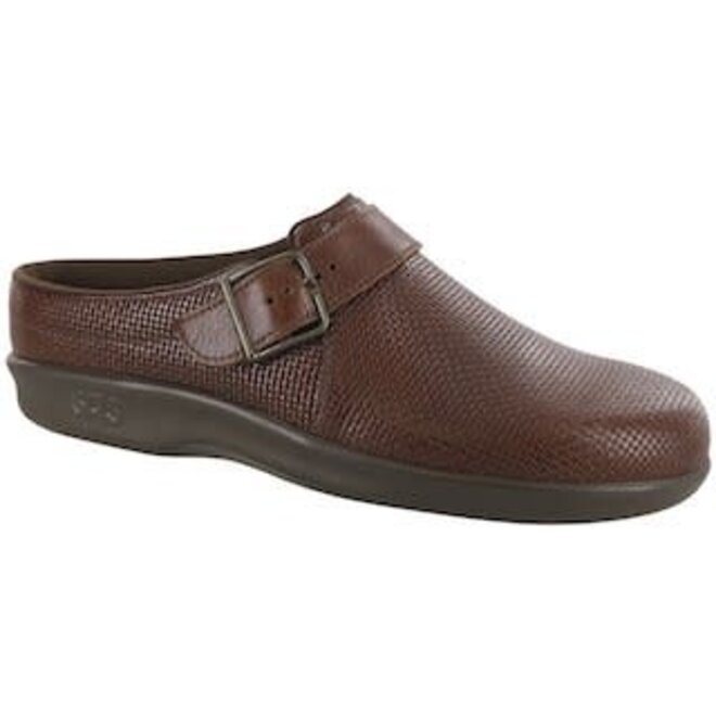 SAS Clog Woven Brown 1900-607