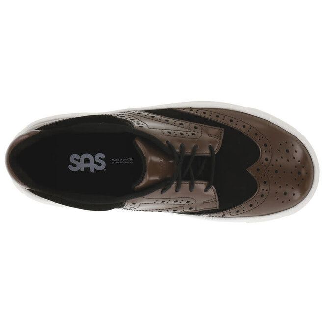 SAS Oxland Black/Pecan 3854-130