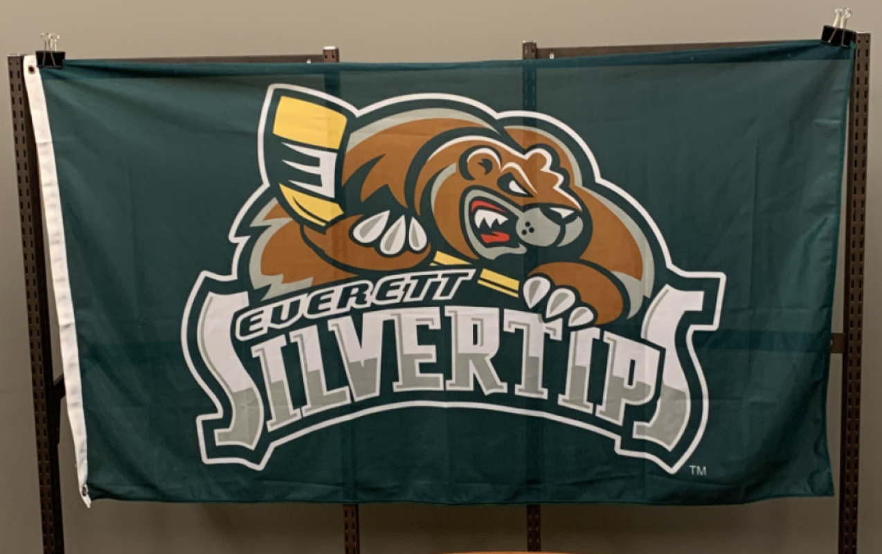 Big Flag Everett Silvertips