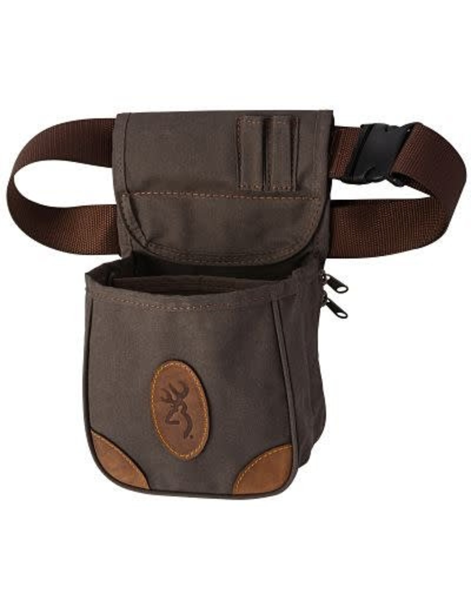 Browning Browning Lona Canvas & Leather Shell Pouch