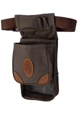 Browning Browning Lona Canvas & Leather Deluxe Shell Pouch - Flint