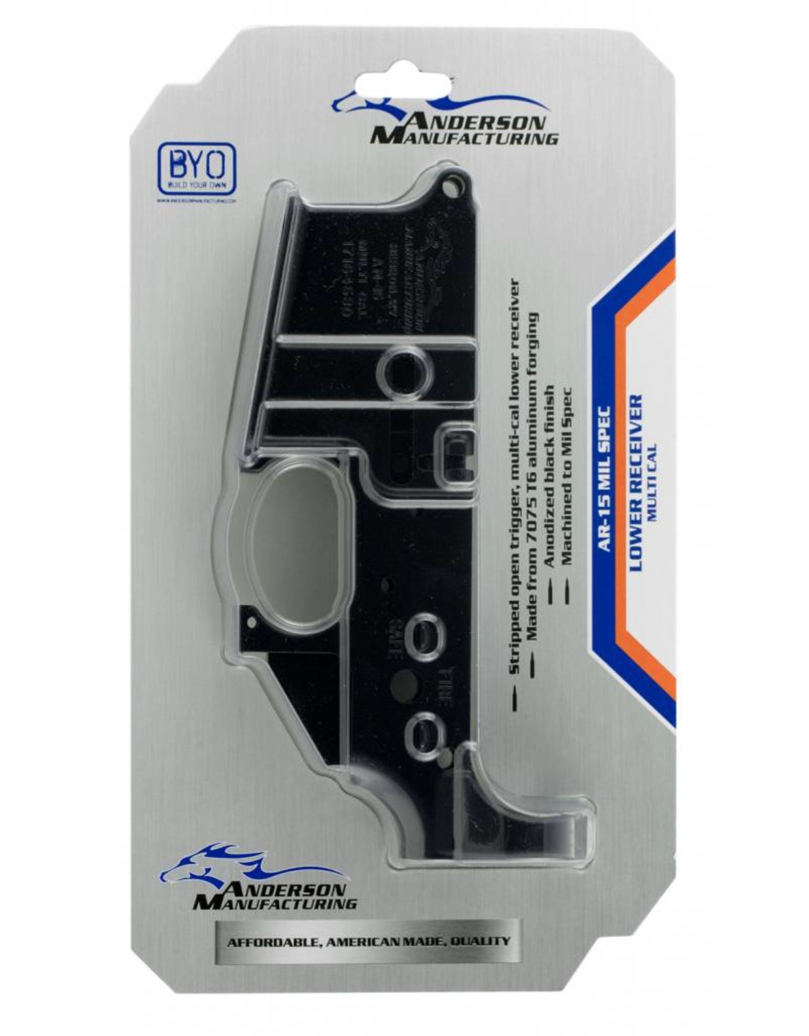 Anderson Mfg. AM-15 Stripped Lower Receiver