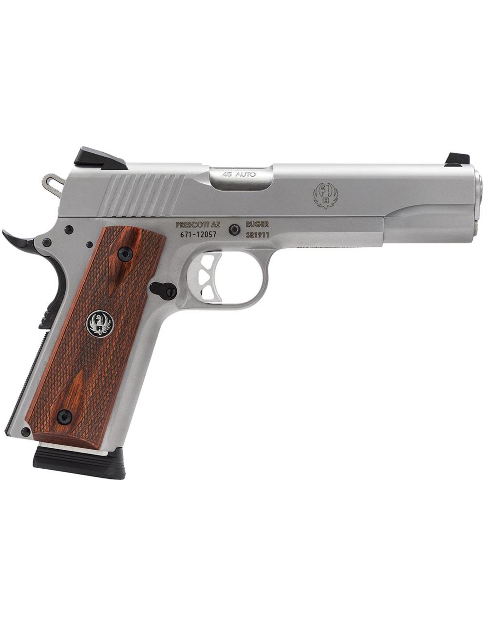 superior sporting goods on Ruger Sr1911 45 Acp W Hardwood Grips Larry S Sporting Goods