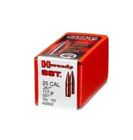 Hornady Hornady SST Bullets .25 cal (.257") 117 gr - 100 Count