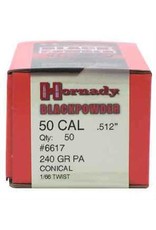 Hornady 50 Cal (.512") 240 Gr PA Conical - 50 Count