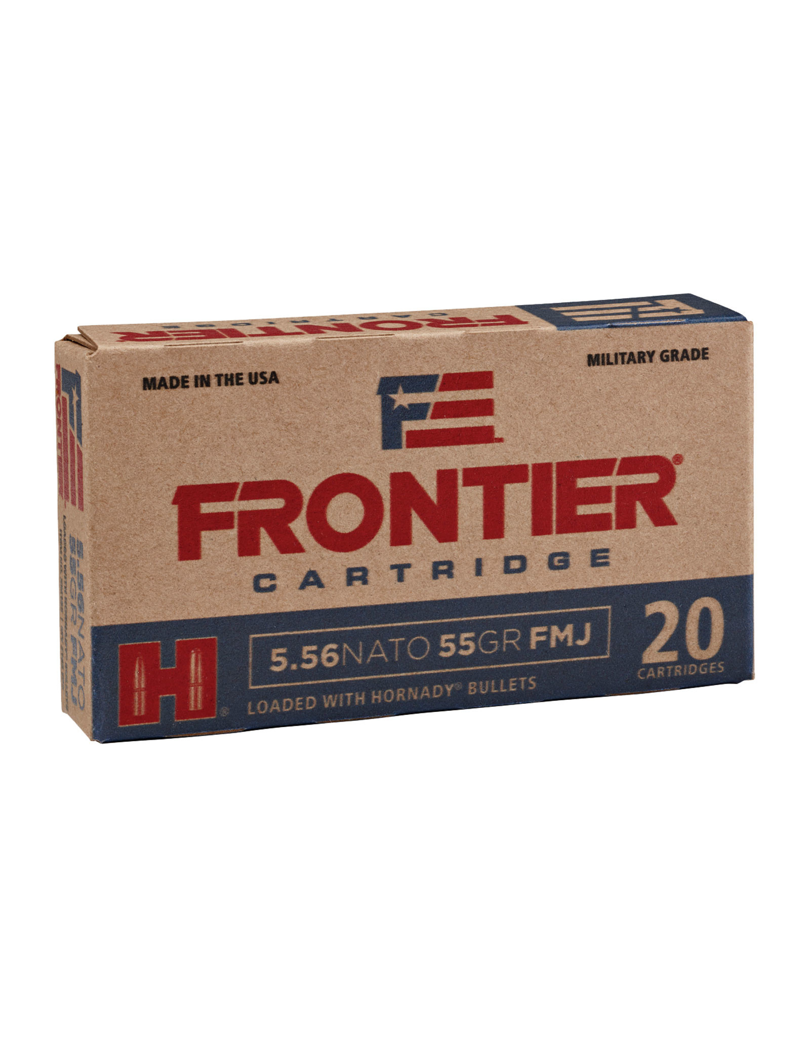 Hornady Frontier 5.56 Nato 55 Gr - 20 Rounds