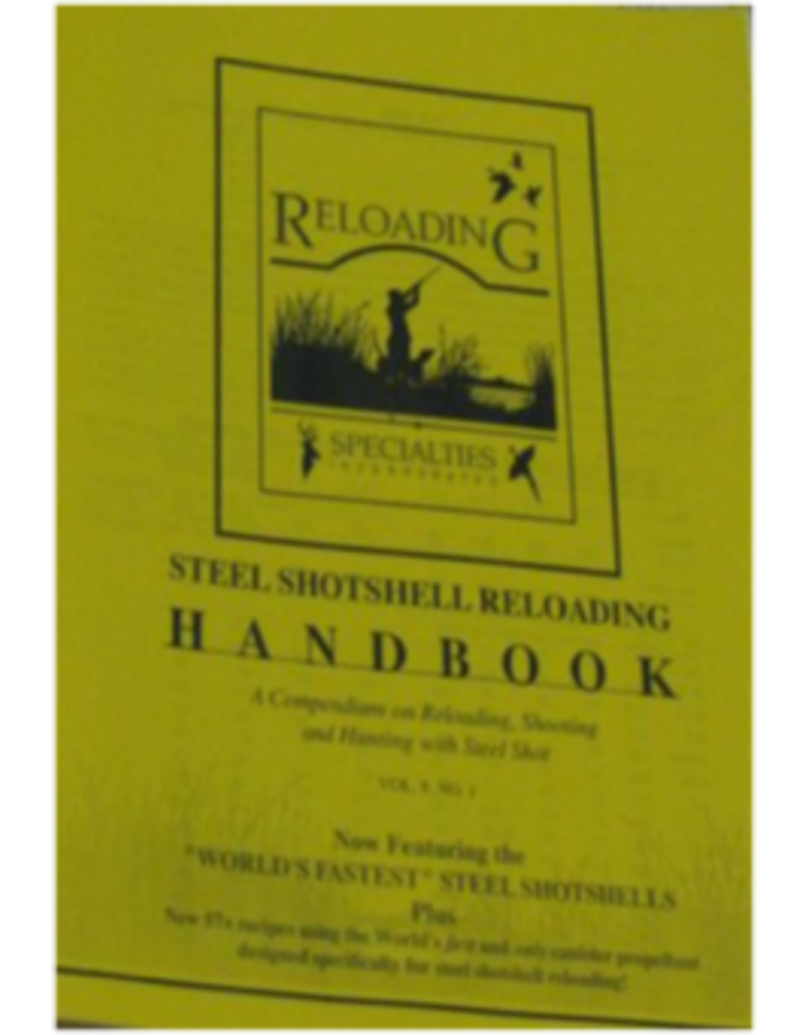 RSI Steel Shot Reloading Handbook