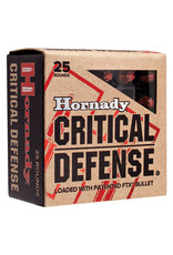 Hornady .380 ACP Critical Defense 90 Gr FTX HP - 25 Count