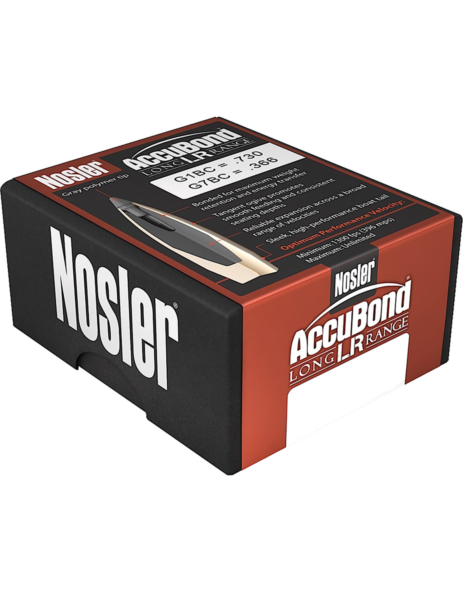 Nosler Accubond LR 7mm (.284")  150 gr