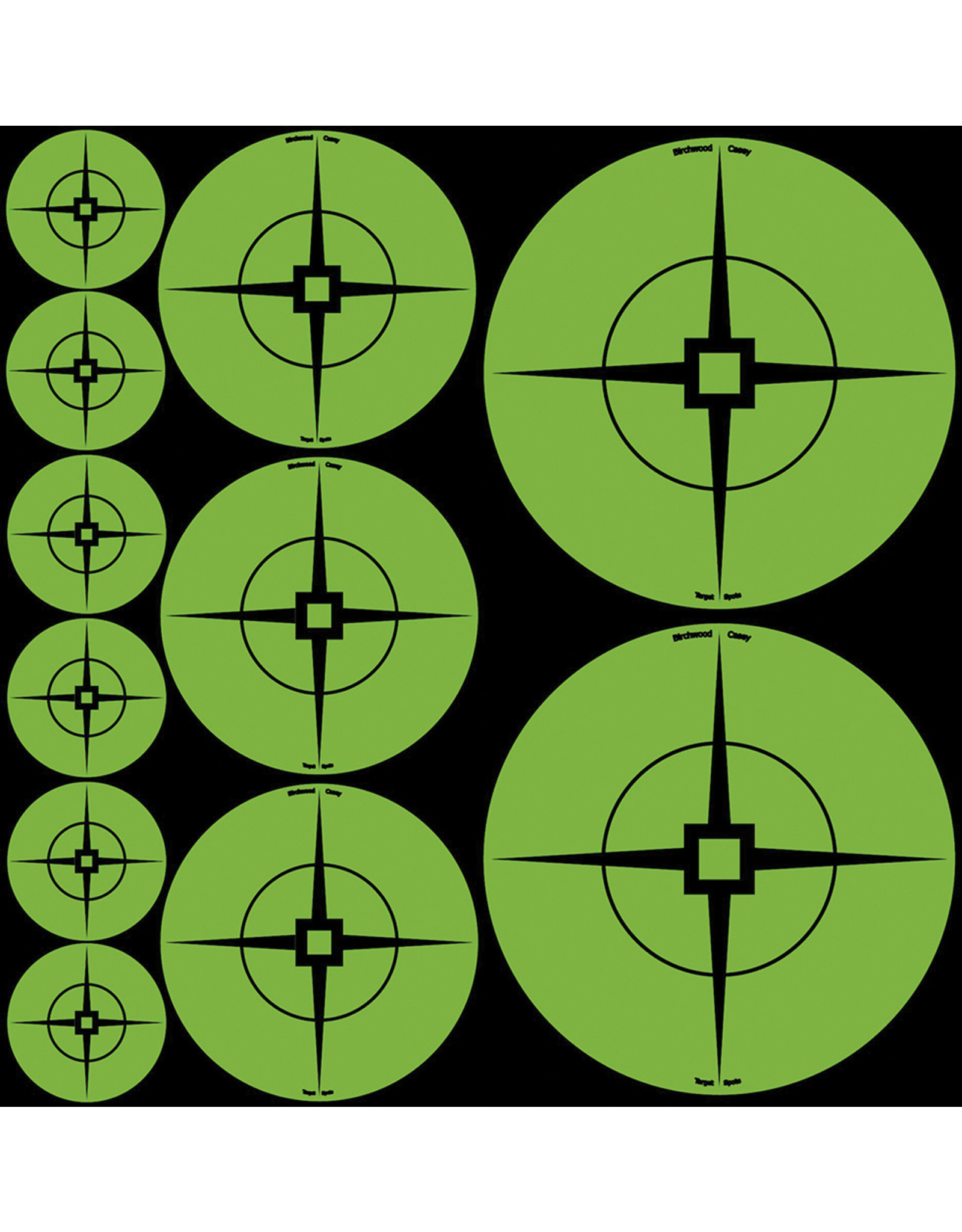 Birchwood Casey Target Spots Self-Adhesive - 60-1"/30-2"/20-3"