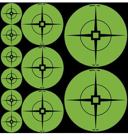 BWC Target Spots Self-Adhesive Crosshair 60-1"/30-2"/20-3"