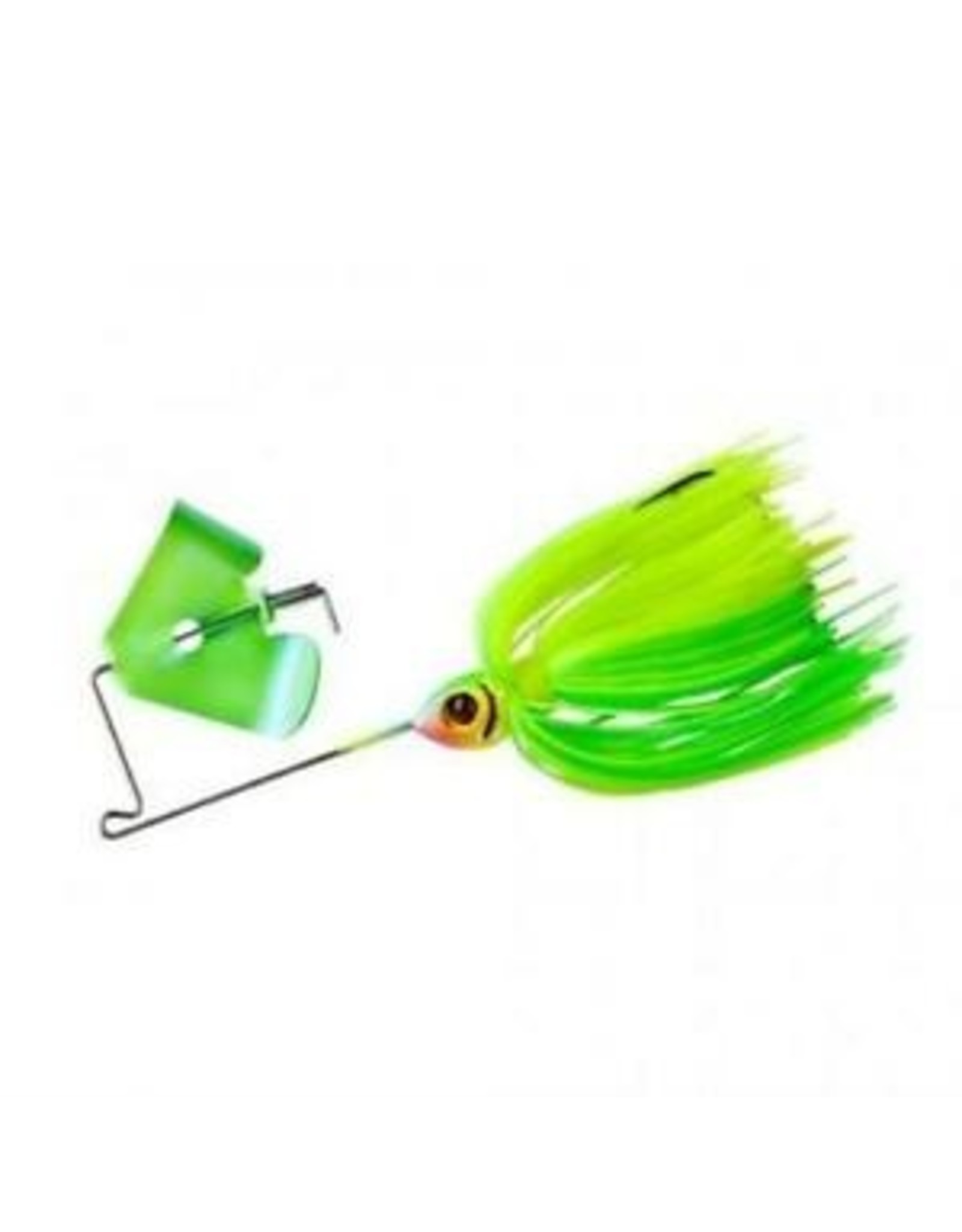 Booyah Booyah Pond Magic Spinnerbait, 1/8 oz, Limetreuse