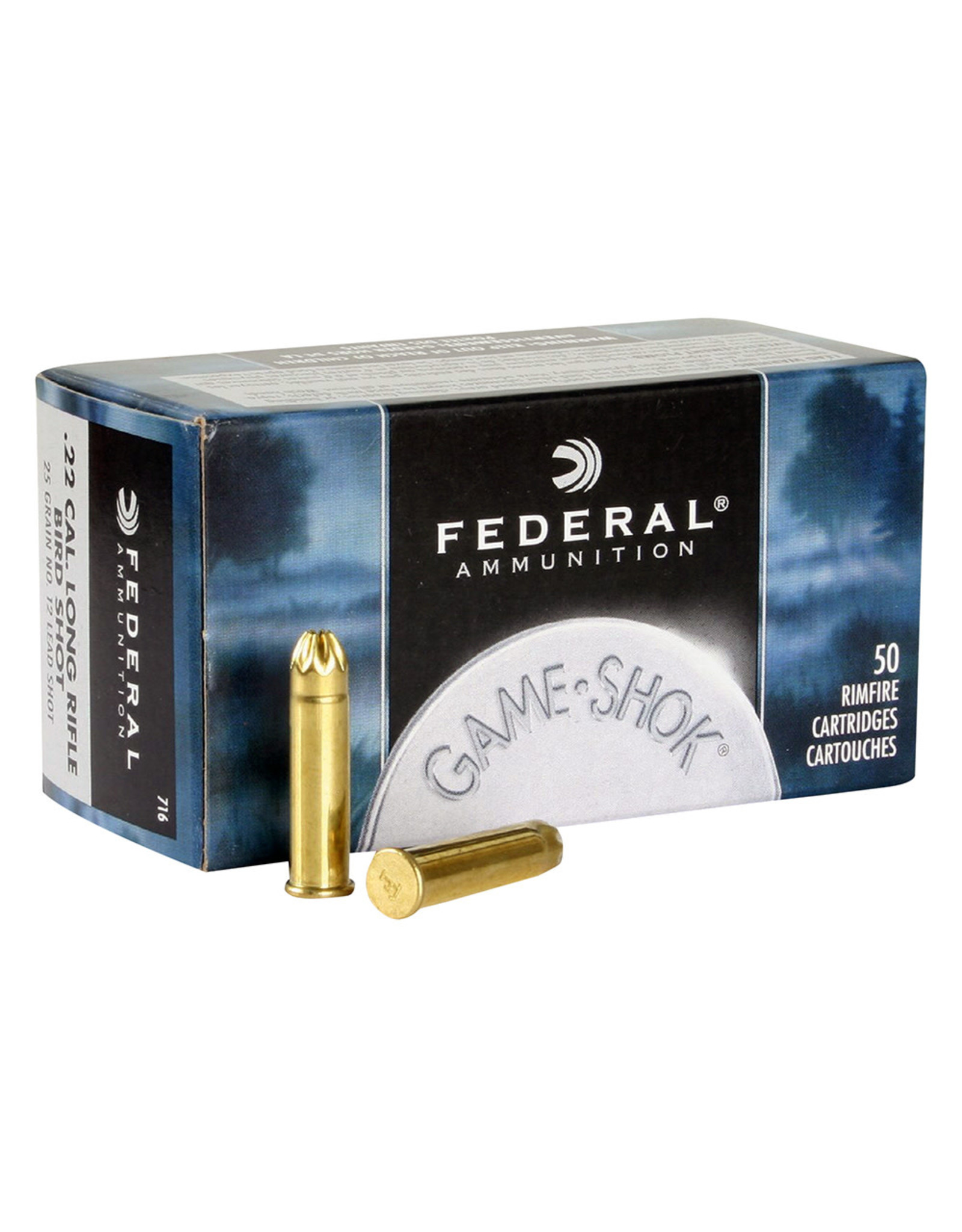 Federal Federal .22 LR Bird Shot 25 Gr 50 Count Box