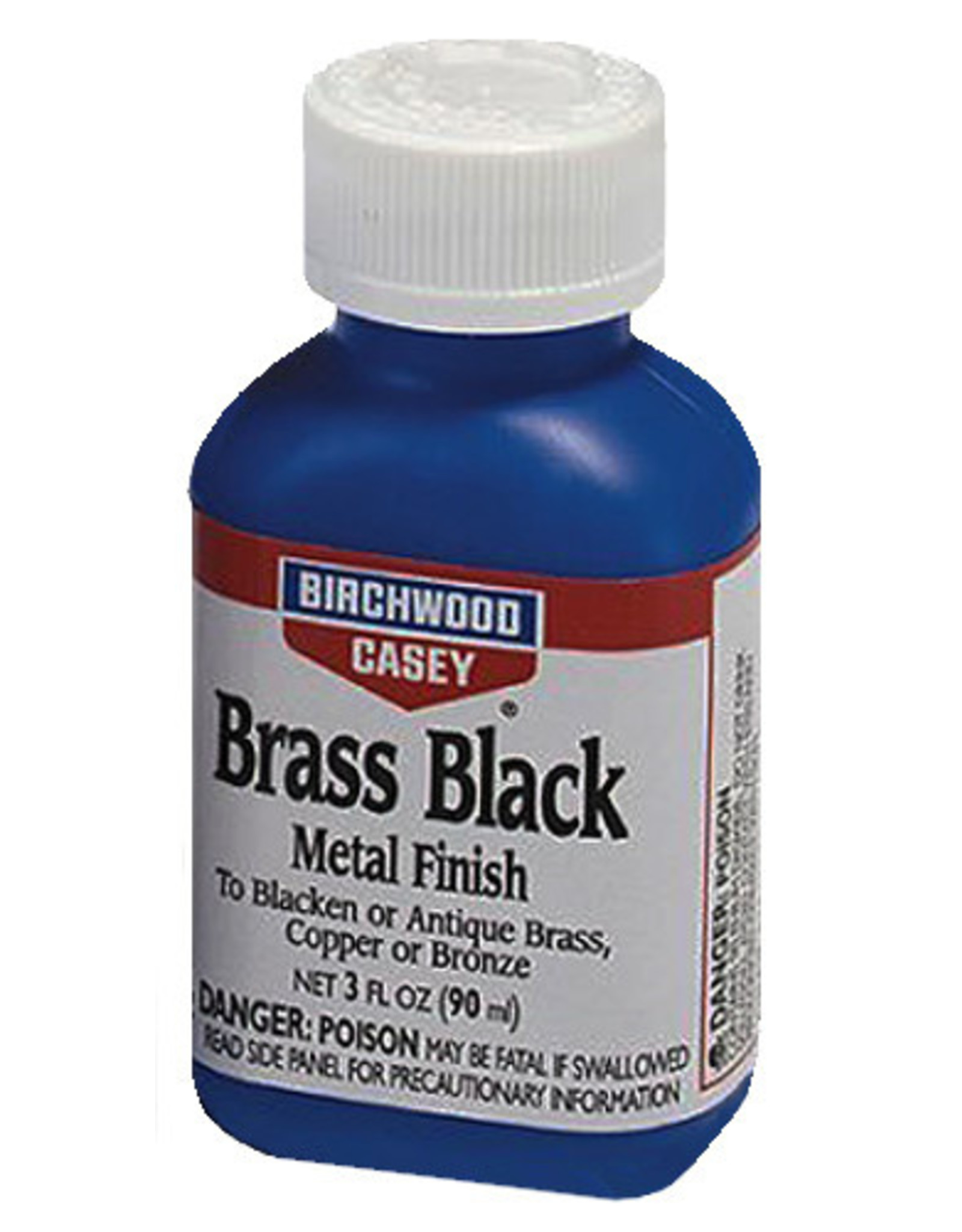 Birchwood Casey Brass Black Metal Finish - 3 Oz