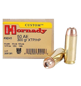 Hornady Hornady 50 AE HP-XTP 300 Gr 20 Count Box