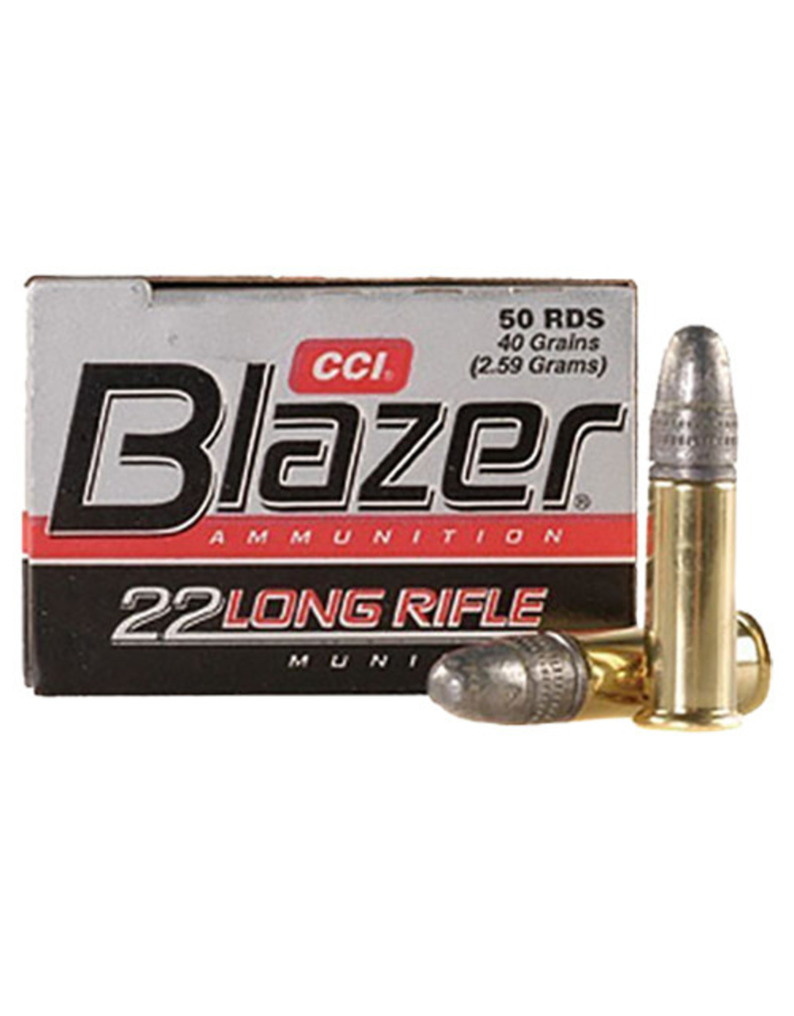 CCI Blazer .22 LR 40 Gr Lead Round Nose - 50 Count
