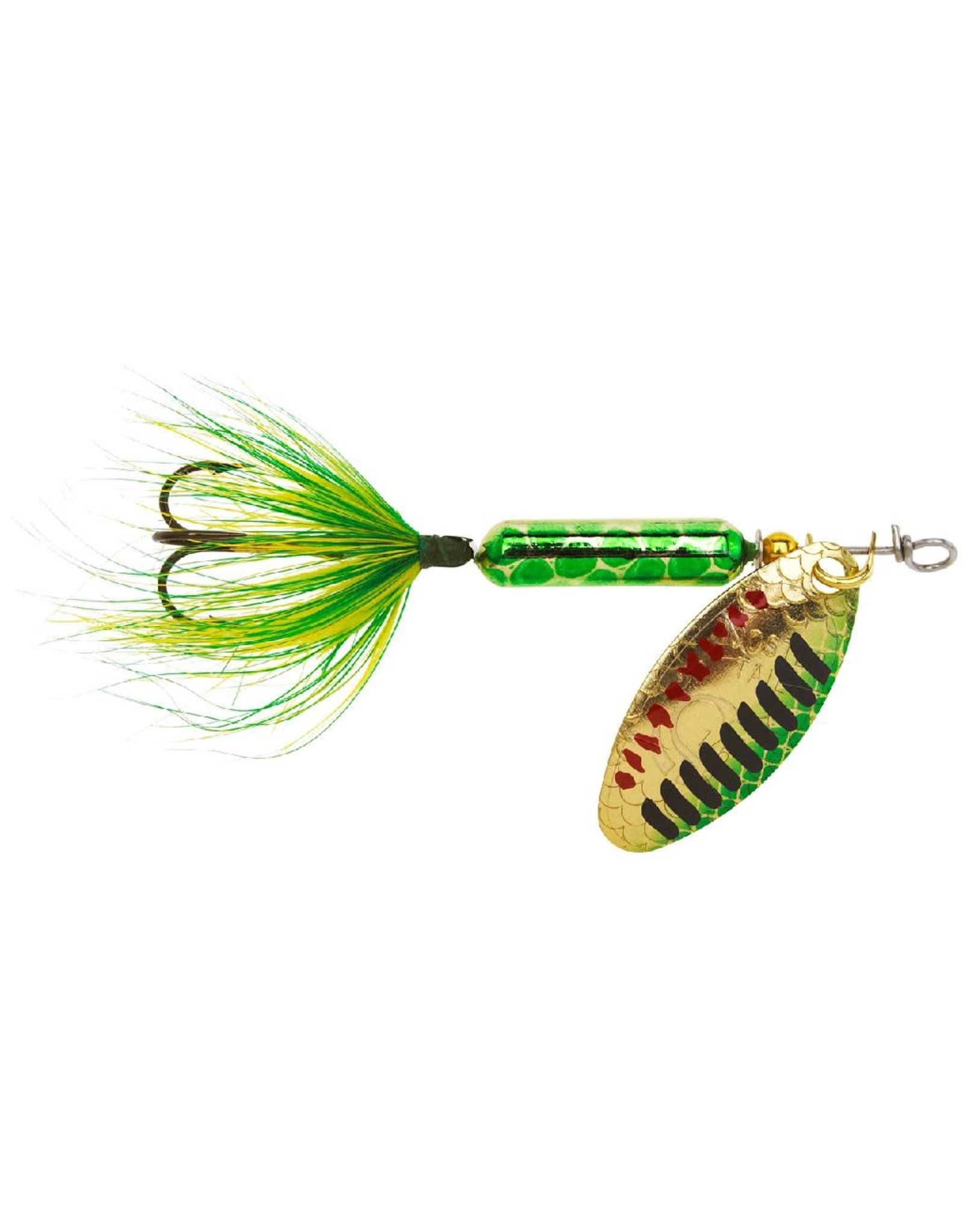 Worden's Rooster Tail 1/8 Oz. 208 - Metallic Gold and Green Pirate -  Larry's Sporting Goods