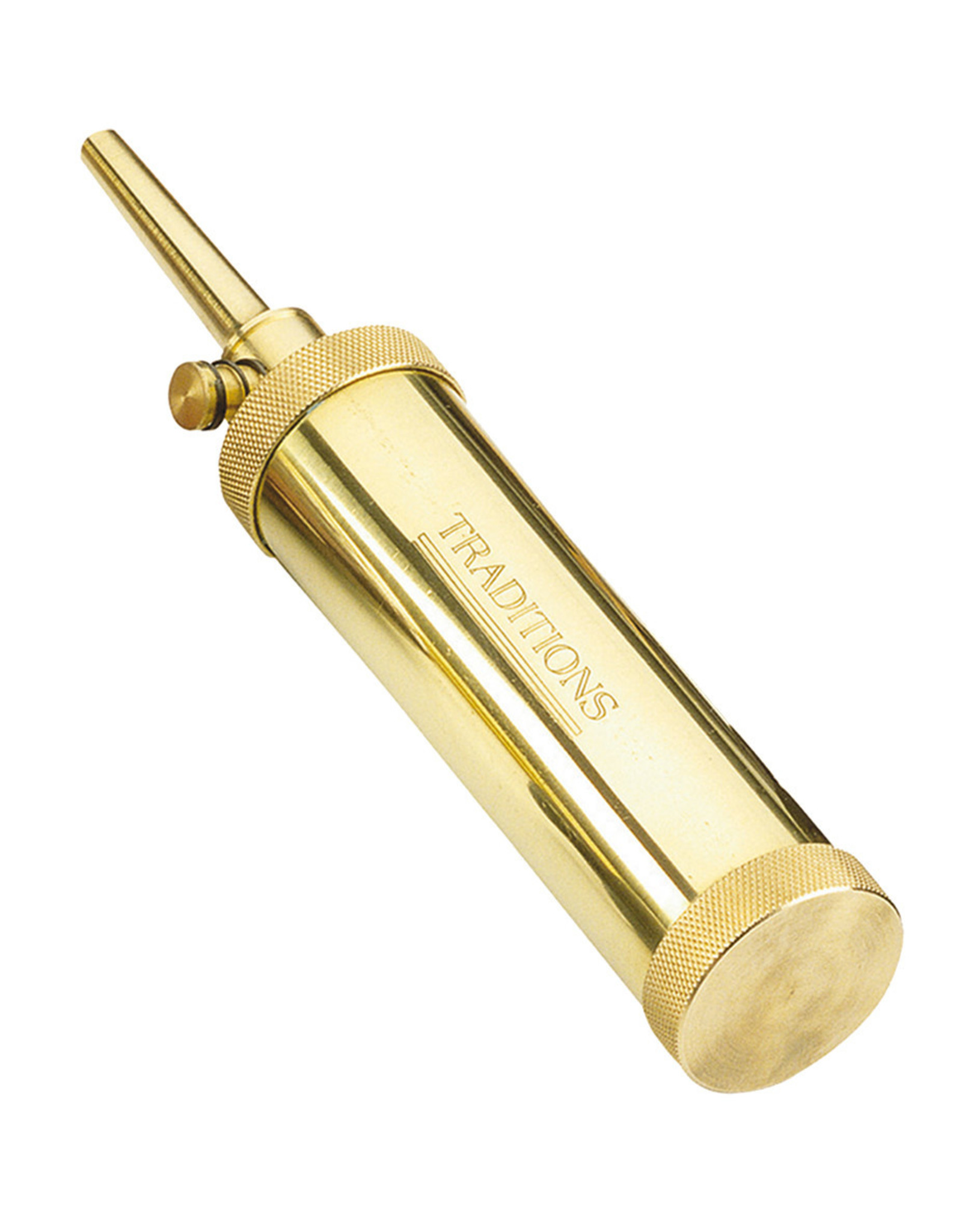 Traditions Traditions Deluxe Tubular Brass Flask - 30 gr Spout