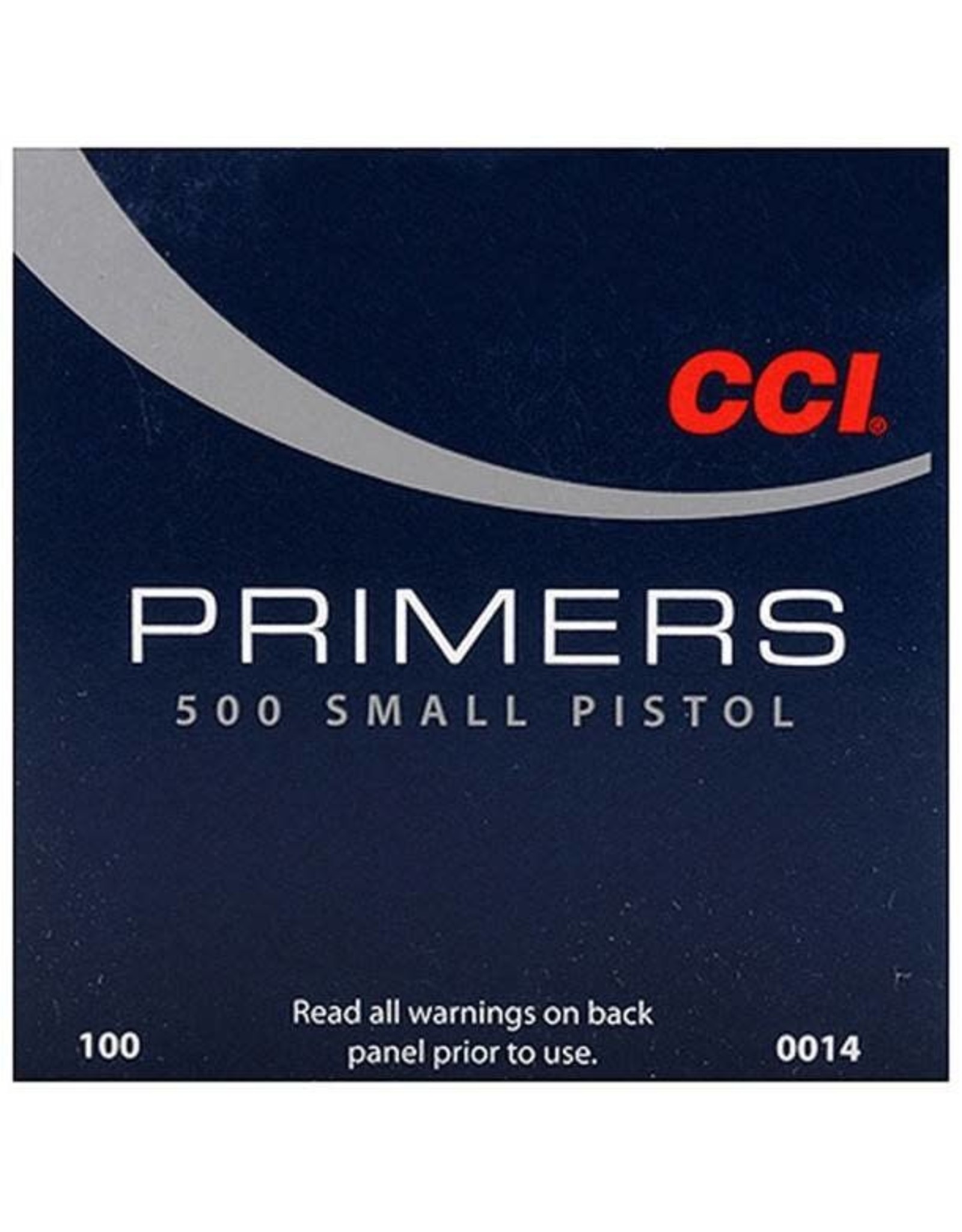 CCI CCI Small Pistol Primer 100 Count