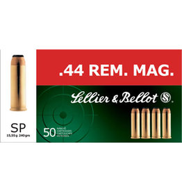 SELLIER & BELLOT Sellier & Bellot 44 Mag  SJSP 240 Gr - 50 Count