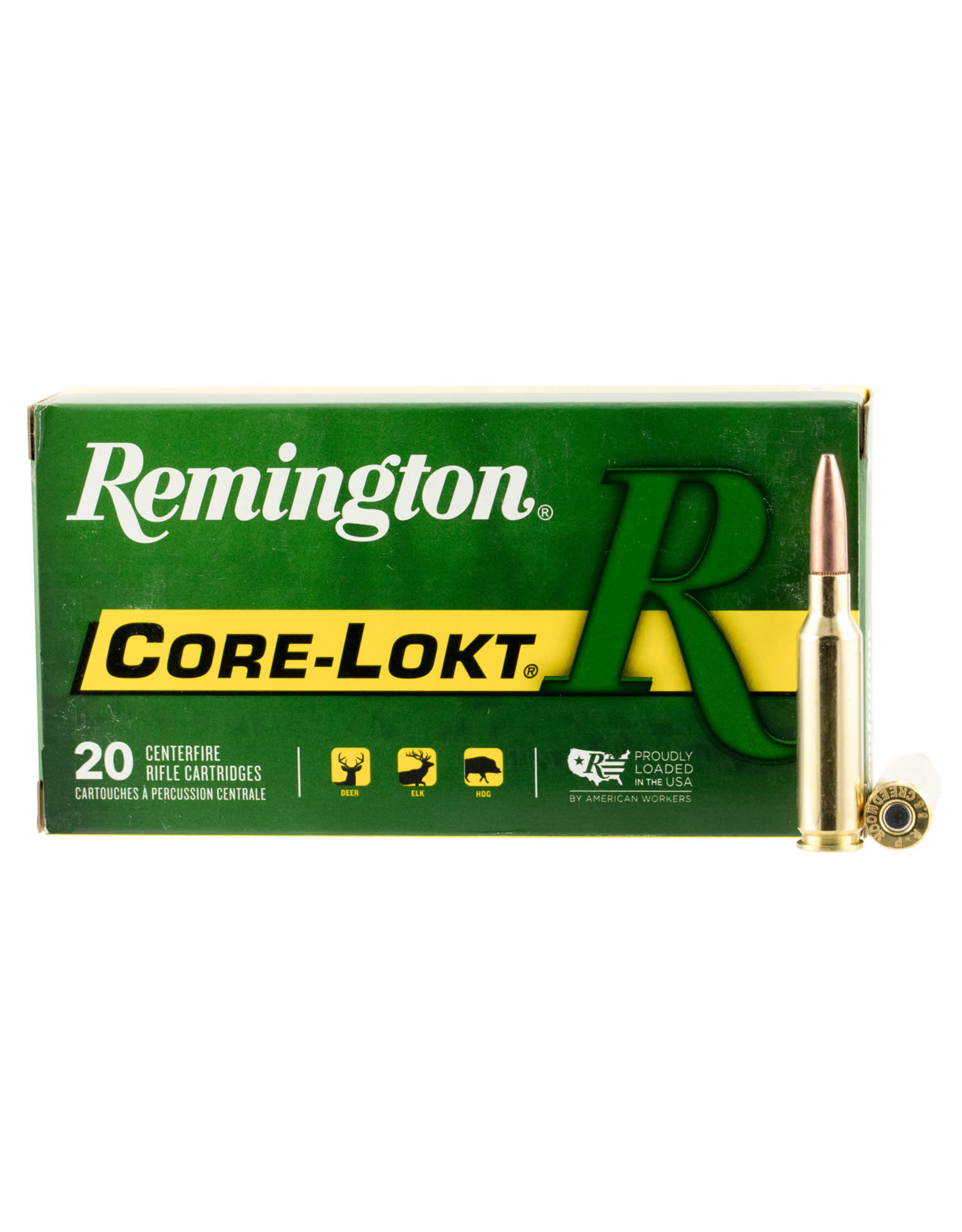 REMINGTON AMMUNITION Remington Core-Lokt .30-06 Spg 165gr - 20 Count