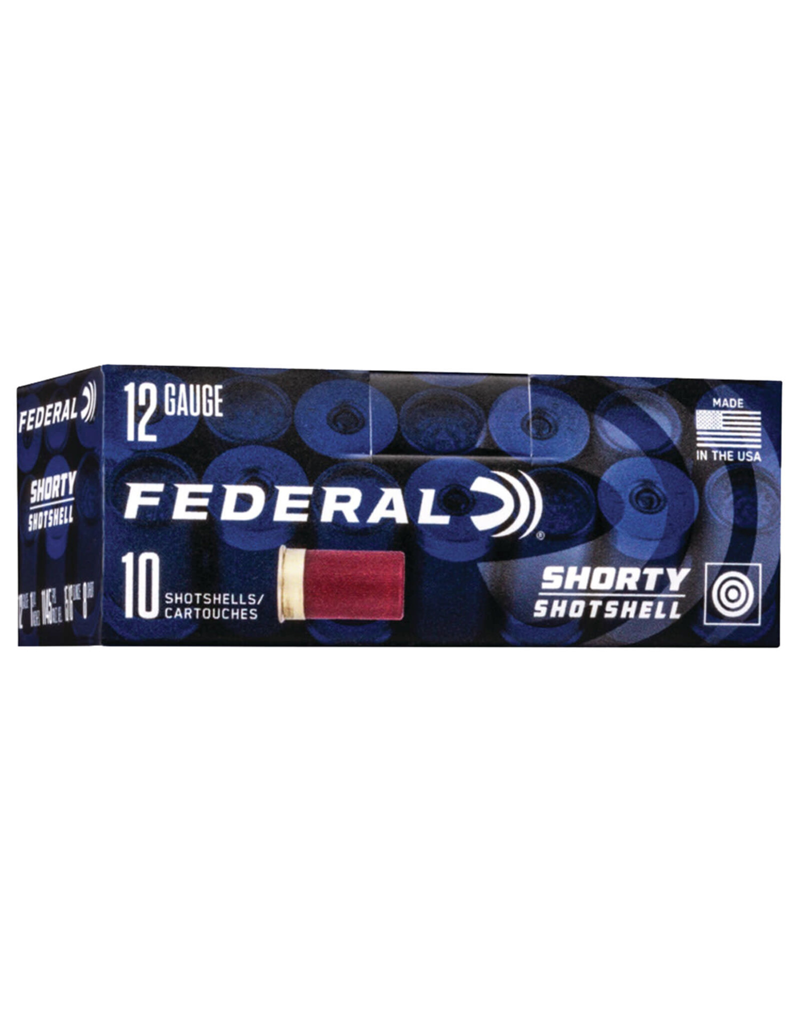 Federal Shorty Shotshell 12 ga 1-3/4" 15/16 Oz. #8 - 10 Count