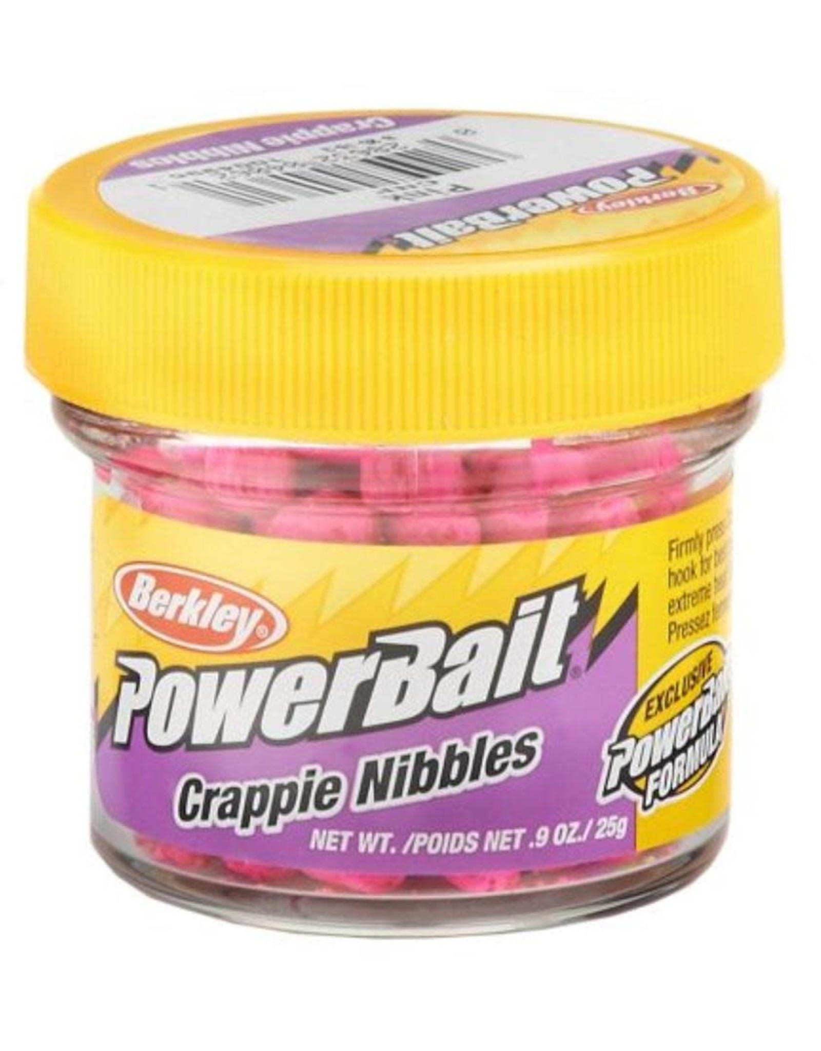Berkley Berkley PowerBait Biodegradable Crappie Nibbles - Pink - .9 Oz