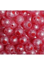 Trout Bead Blood Dot 10mm Ruby Roe